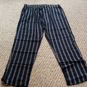American Eagle straight leg drawstring pants.